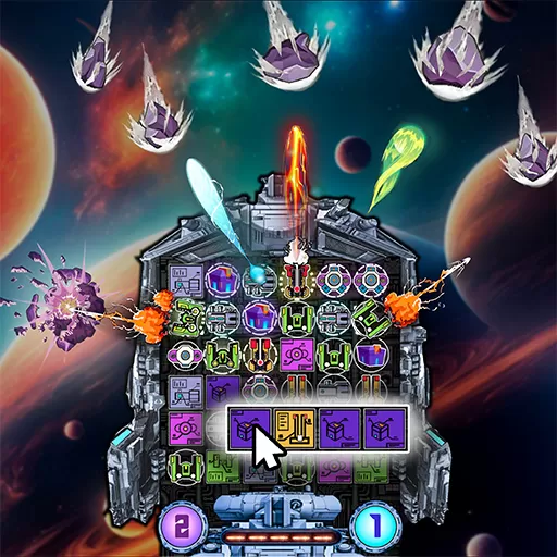 Play Asteroid Shield: Tile-Matching Space Defense