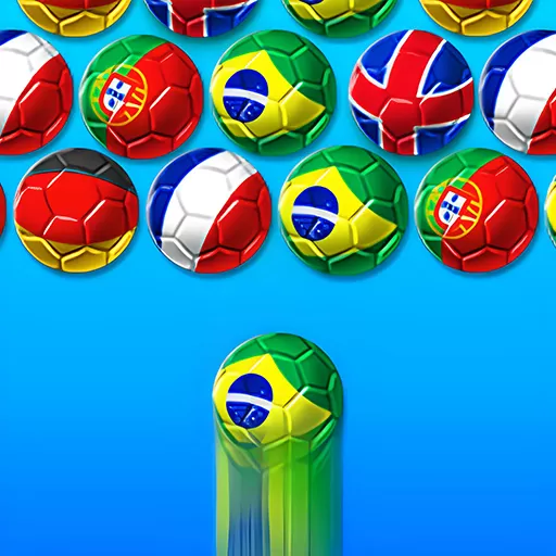 Play Bubble Shooter World Cup