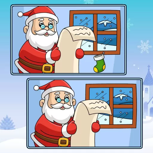 Play Christmas Spot the Difference