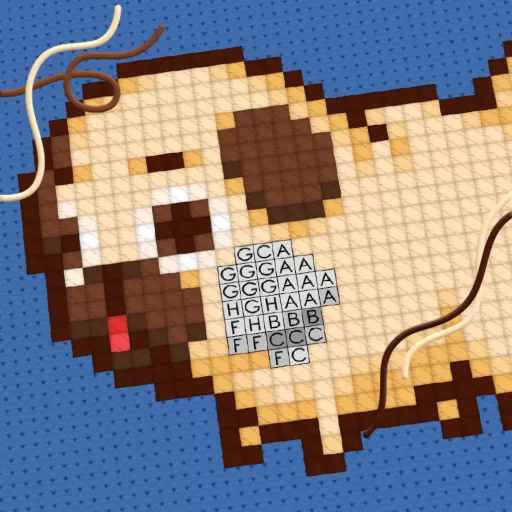 Play Cross Stitch 2 - Coloring book 1