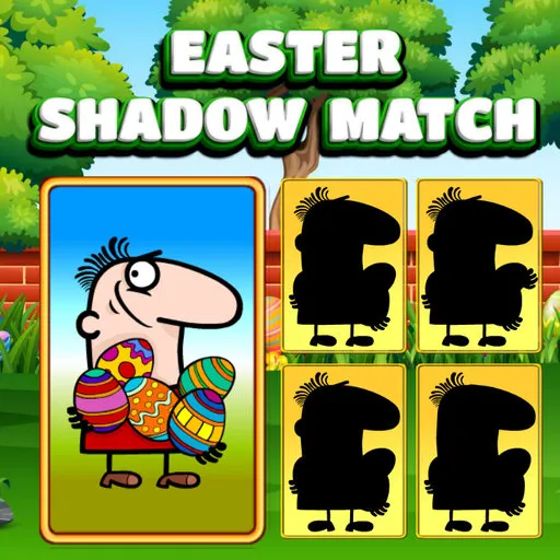 Play Easter Shadow Match