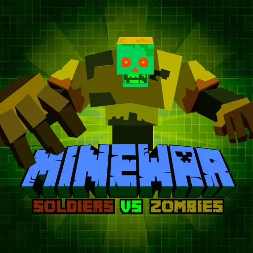 Play MineWar Soldiers vs Zombies
