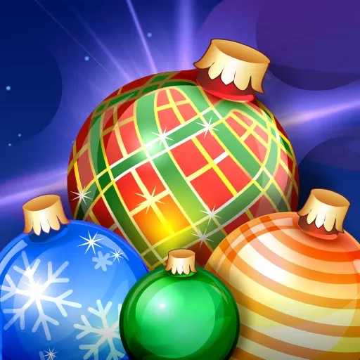 Play New Years miracles! Connect the balls!