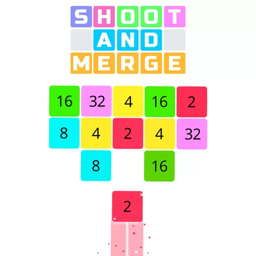 Play Shoot and Merge the numbers