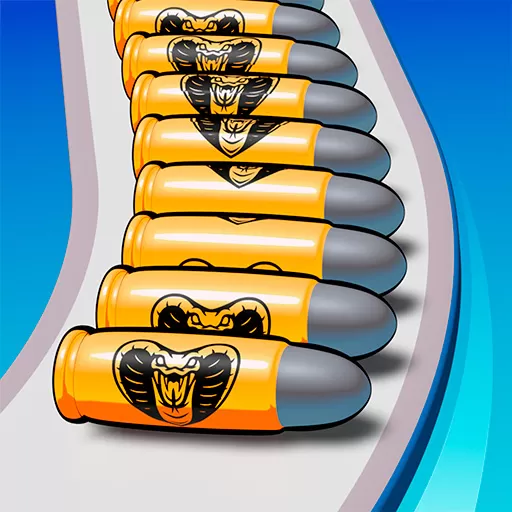 Play Snake of Bullets Collect and Shoot!