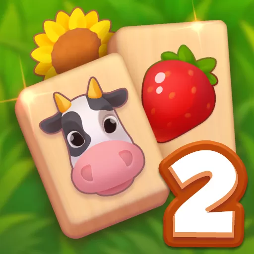 Play Solitaire Mahjong Farm 2