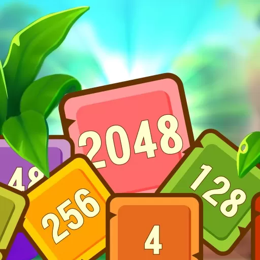 Play Tropical Cubes 2048
