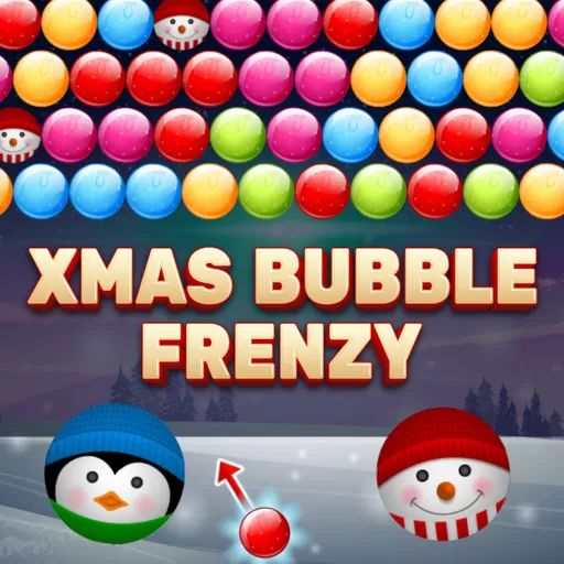 Play Xmas Bubble Frenzy