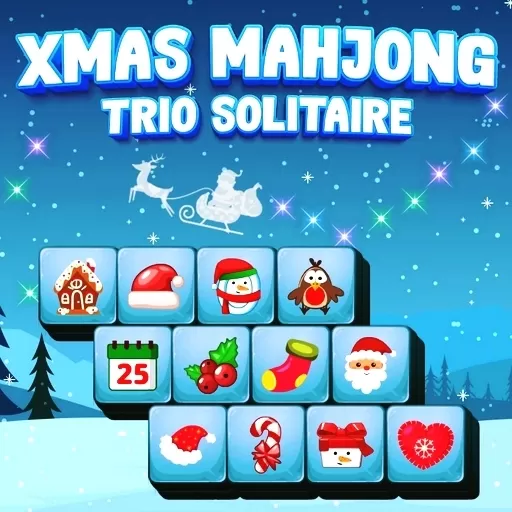 Play Xmas Mahjong Trio Solitaire